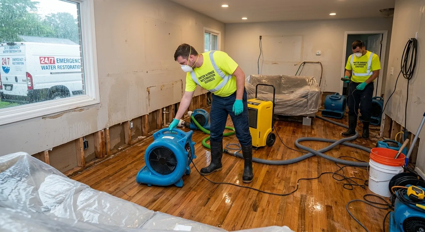Water Damage Restoration in Bellflower, CA